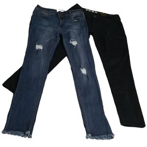 ALMOST FAMOUS & S.O.N.G 2 PAIRS OF JEANS
